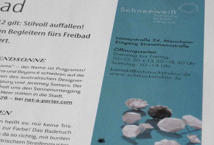 Schmuck Design Struktur